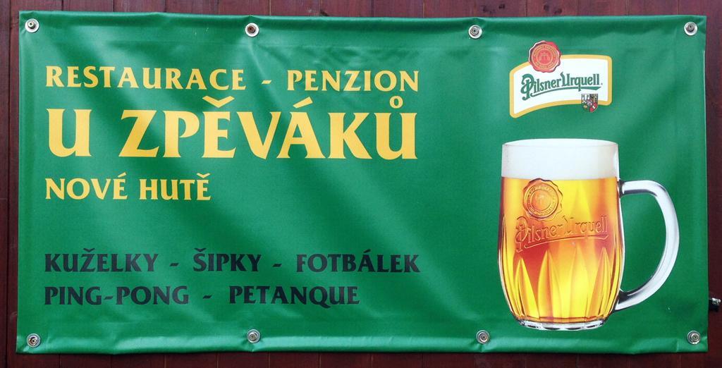 Penzion U Zpevaku Nove Hute Buitenkant foto